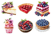 Cottagecore Sweet Dessert Sublimatio, an Illustration by Daily.Designs (Thumbnail 3 of 5)