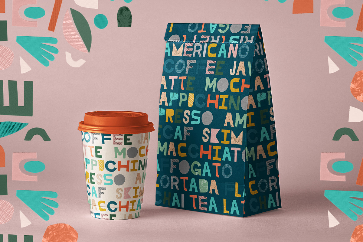 Paper Cut Handmade Font, a Sans Serif Font by Anugraha Design (Photo 7 of 10)