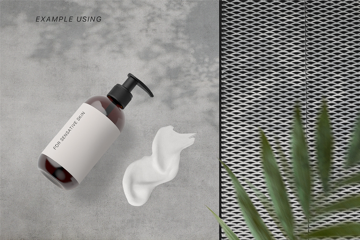 Cosmetic cream smear vector set, a Healthcare Illustration by Olha Kozachenko (Photo 4 of 6)