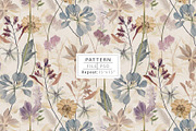 Floral impressions, a Pattern Graphic by Print Diaries (Thumbnail 1 of 4)