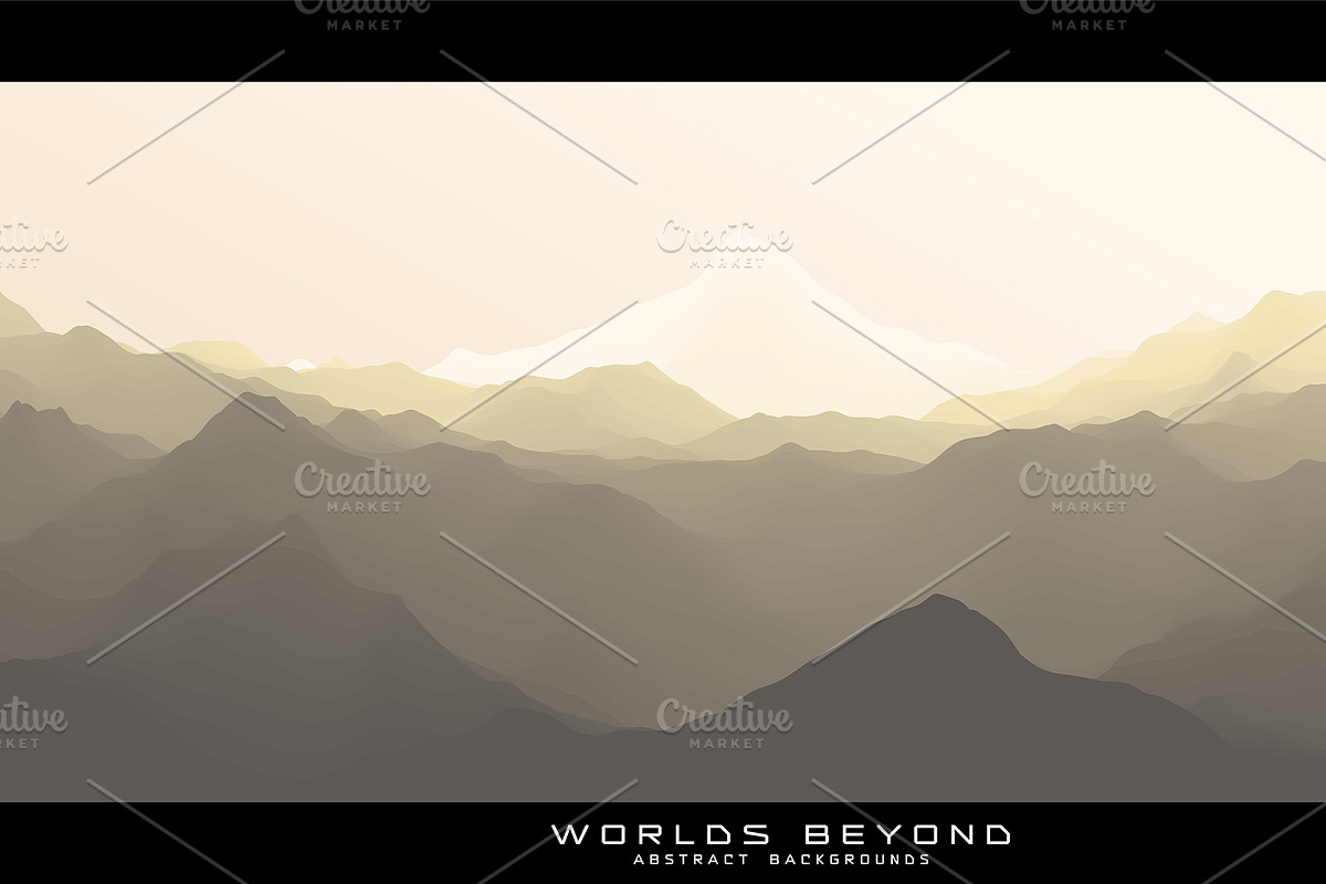 Worlds Beyond 6 Backgrounds, an Illustration by GarryKillian (Photo 3 of 7)