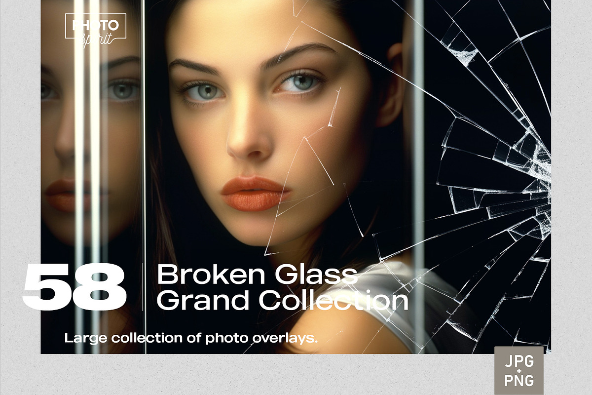 Broken Glass Grand Collection, a Brushes & More by PhotoSpirit (Photo 1 of 8)