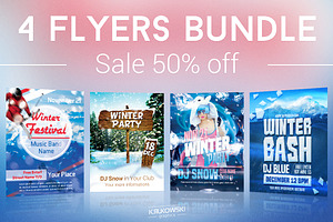 Winter Flyers Bundle