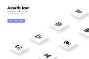 Awards Icons, a Duotone Icon by HacaStudio (Thumbnail 1 of 3)