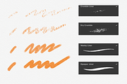 Procreate Gouache Brush Set, a Brush Add-On by ArtbyHien (Thumbnail 2 of 6)