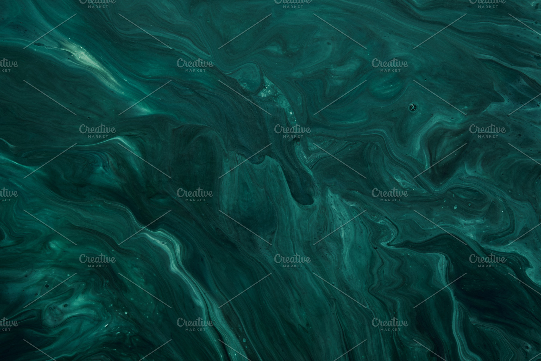 Fluid Art. Liquid Velvet Jade green abstract drips and wave. Marble effect back, an Abstract Photo by colnihko