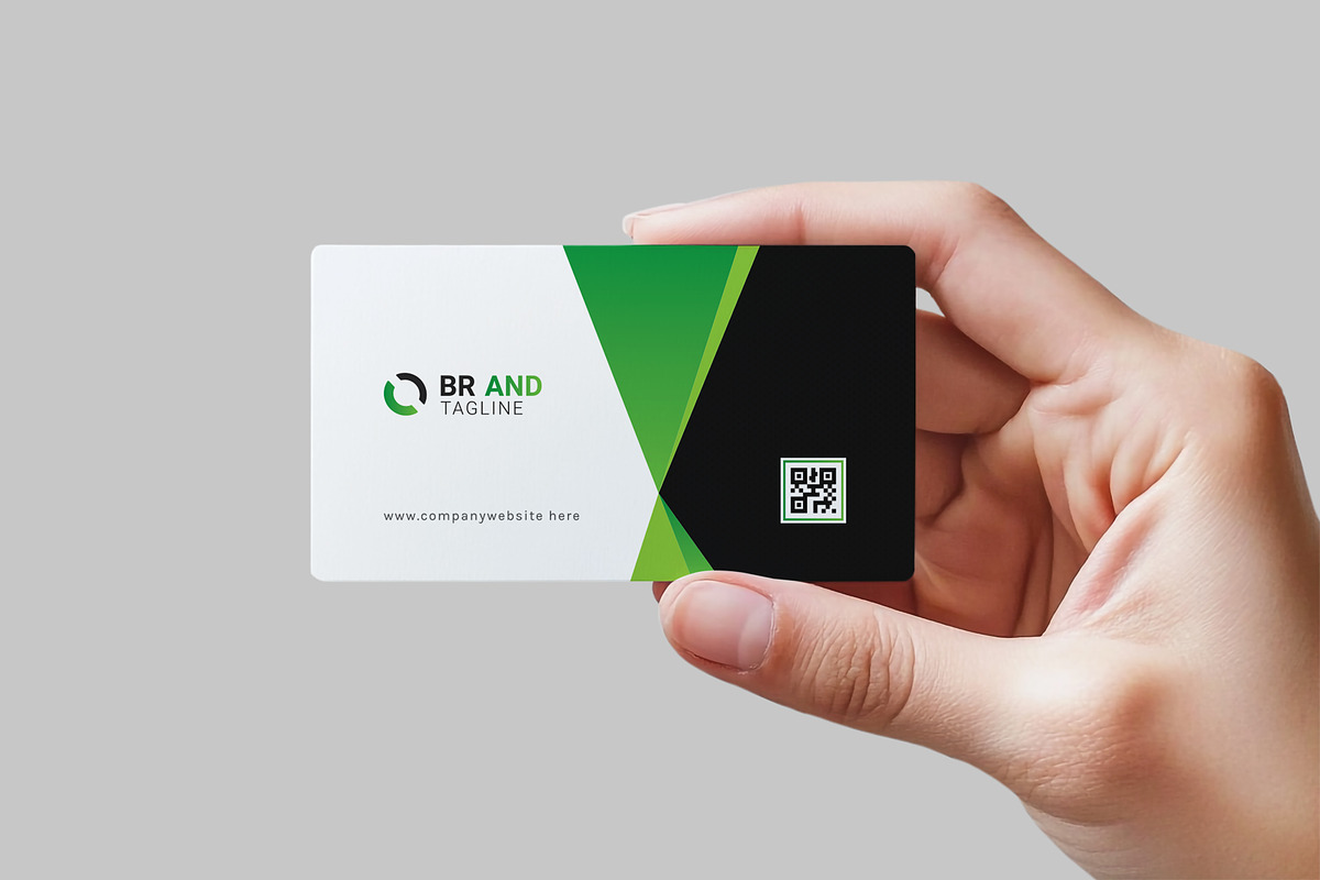 Modern Minimalist Business Card, a Business Card Template by VectStock (Photo 3 of 4)