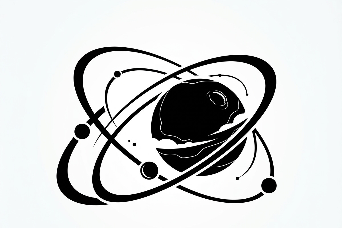 60 Planet Orbit Abstract Silhouette, an Empty State Illustration by Amazin_art (Photo 23 of 35)