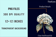 Watercolor Wildflowers Clipart, an Illustration by SinaCreation (Thumbnail 5 of 5)