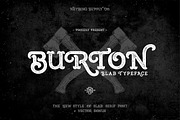 Burton Slab Typeface + Bonus, a Slab Serif Font by Heybing Supply Co. (Thumbnail 1 of 5)