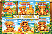 Easy Summer Teddy Bear Coloring Book, an Animal Illustration by Ink Gallery (Thumbnail 4 of 4)