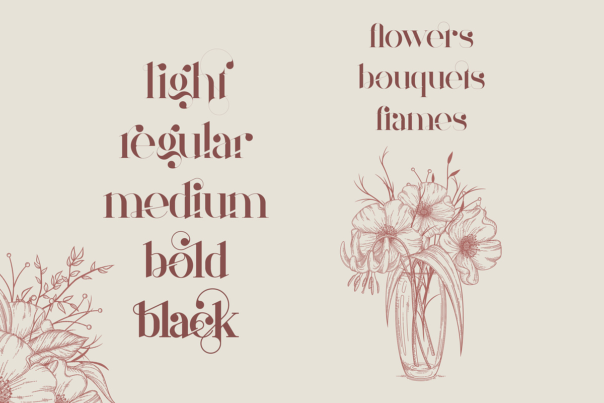 Mother Serif Typeface - 5 weights, a Serif Font by VP Fonts (Photo 2 of 13)
