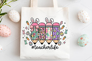 Easter Teacher Pencil PNG, an Illustration by Canvas Craft (Thumbnail 6 of 6)