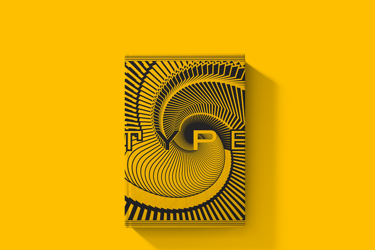 Yellow Geometric Cover Design Bundle, a Poster Template by NJ Himel (Photo 5 of 40)