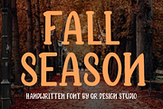 Autumn Orange, a Handwritten Font by QR Design Studio (Thumbnail 2 of 9)