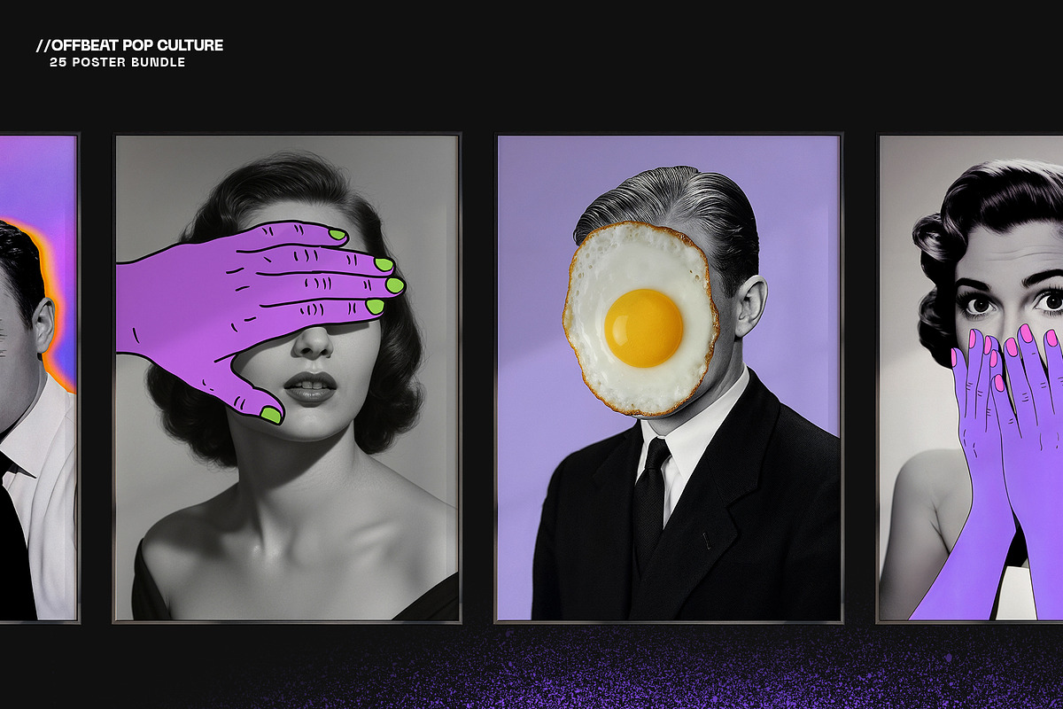 Offbeat - Pop Culture 1, a Graphic by Wall Art Print Studio (Photo 4 of 8)