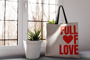 Tote Bag Mockup 3 Set Template, a Merchandise Mockup by PaperMoon