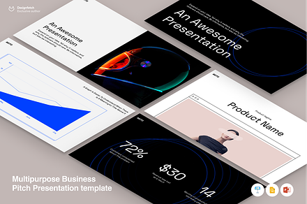 Clean Business presentation, a Presentation Template by Oday Noon
