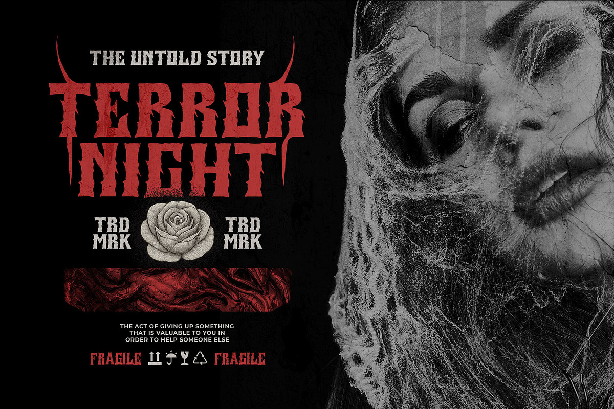 Krondos Typeface, a Blackletter Font by alit design (Photo 5 of 17)