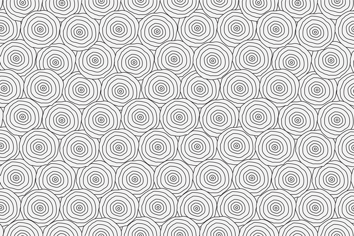 Circle Vector Patterns Pack, a Pattern Graphic by Gudiny