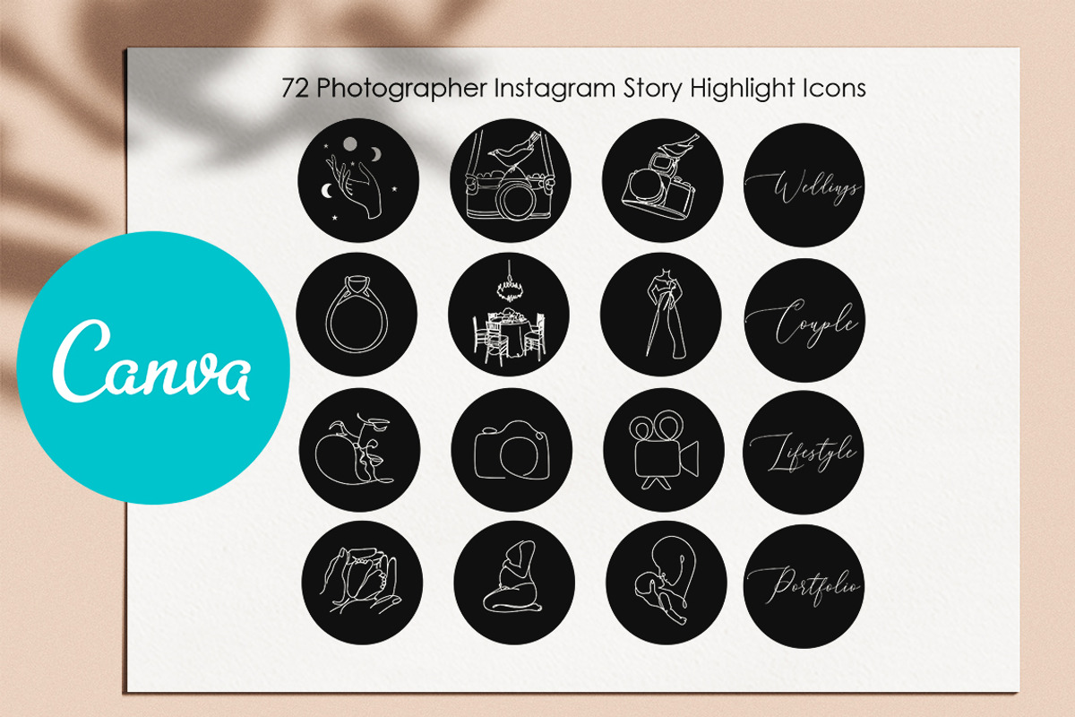 Photographer instagram highlights, a Social Media Template by velychko.ua (Photo 6 of 10)