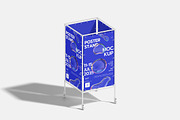 Poster Stand Mockup, a Product Mockup by bimockup (Thumbnail 4 of 6)