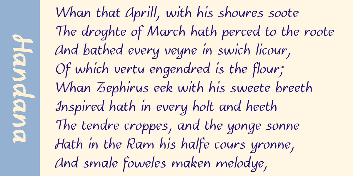 Handana, a Handwritten Font by Ingrimayne Type (Photo 5 of 9)