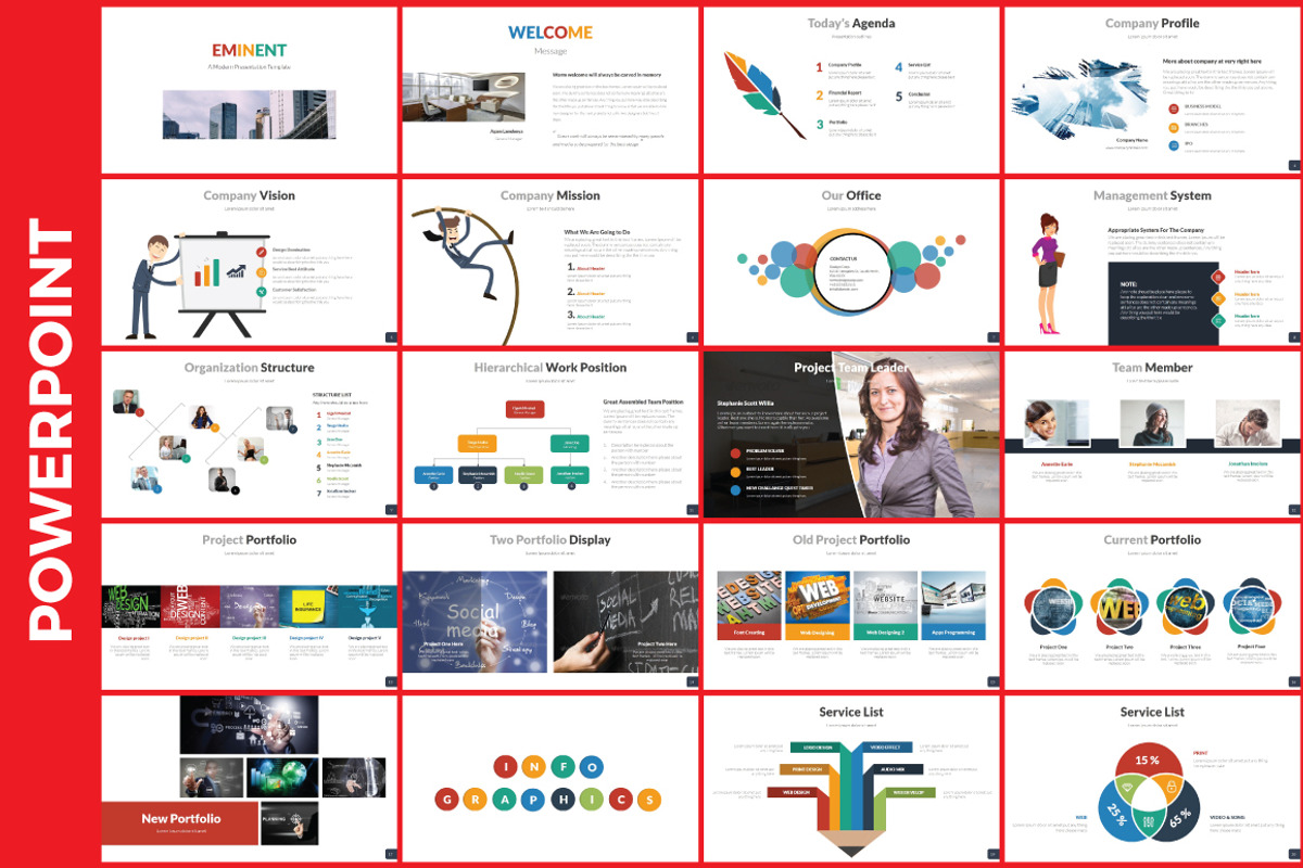 Multipurpose Presentation Template, a Presentation Template by GreenDesign (Photo 6 of 6)