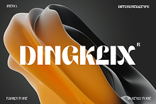 Dingklix - Sans Display Font