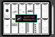 UI KIT Prototyping Procreate, a Brush Add-On by Graphics Resources (Thumbnail 4 of 6)