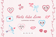 FEELS LIKE LOVE collection, a Graphic by SurfaceStories (Thumbnail 1 of 10)