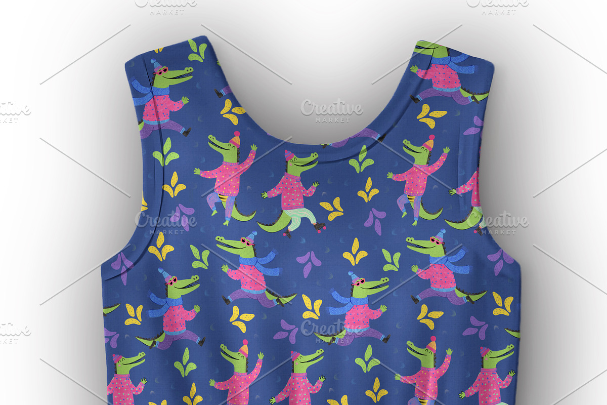 Croc-ON-Roll Collection, a Pattern Graphic by Nora Gad (Photo 18 of 21)