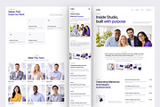 Creative Agency Website UI Figma, an UI Kit Template by peterdraw (Thumbnail 4 of 7)