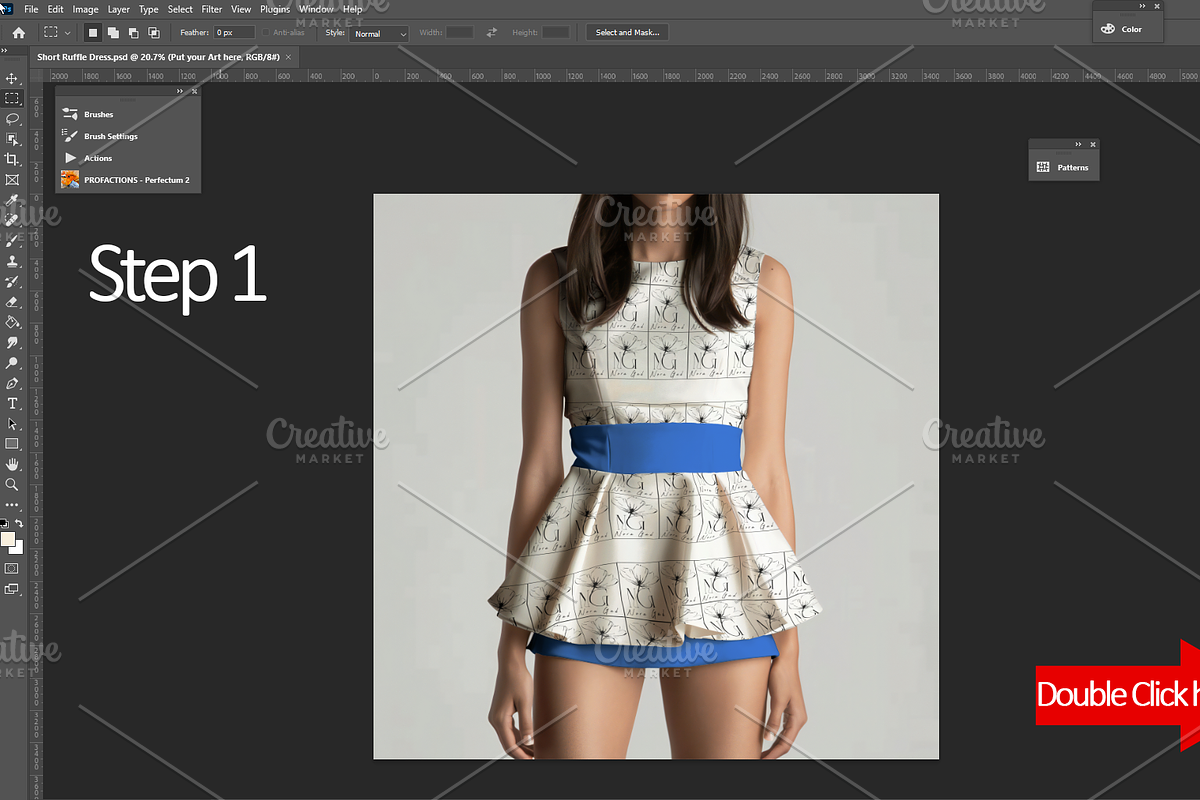 Short Dress Mockup, an Apparel Mockup by Nora Gad (Photo 10 of 14)