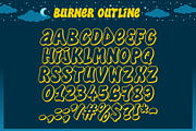 Burner Typeface, a Font by MightySHORT (Thumbnail 3 of 3)