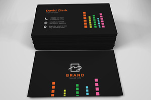 Trendy Business Card For Musicians