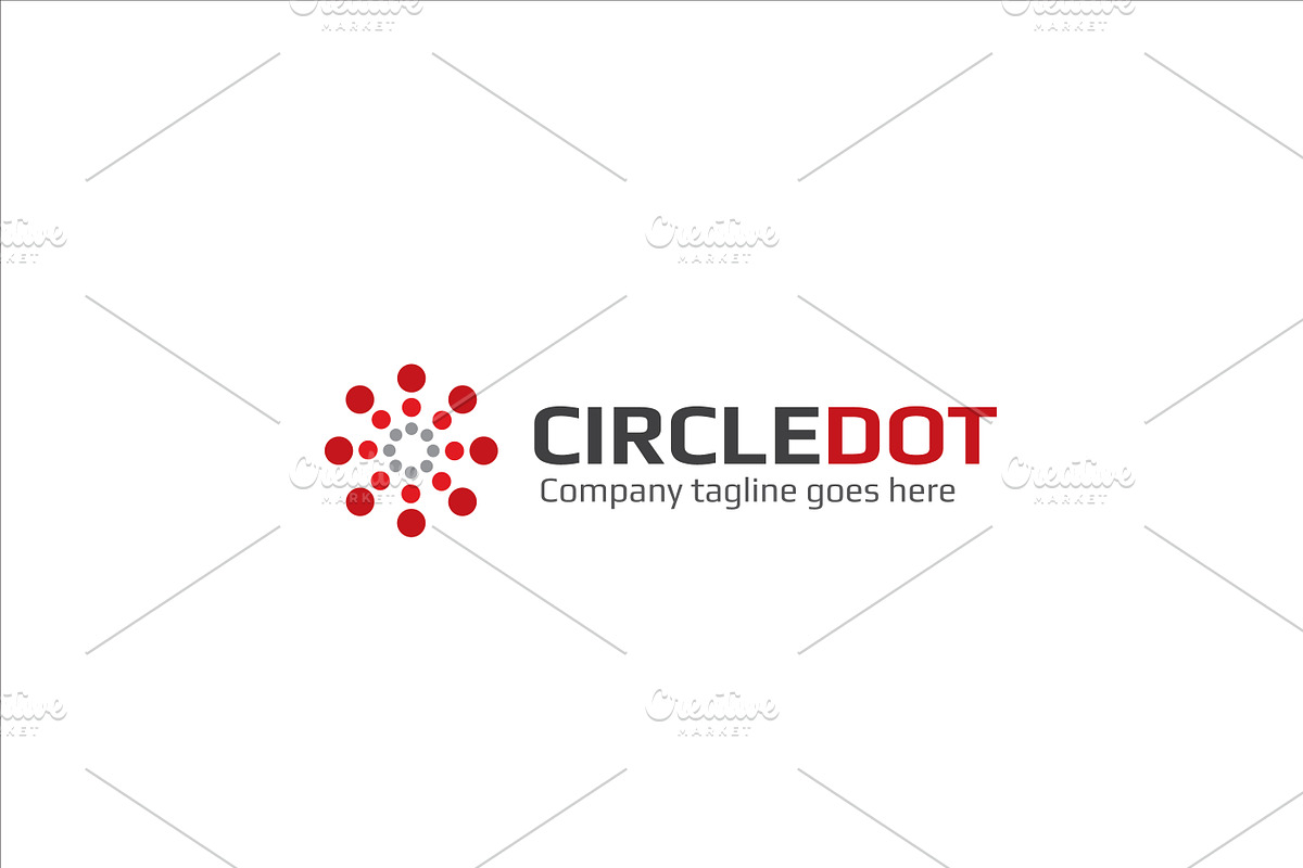 Circle Dot Logo, a Branding & Logo Template by XpertgraphicD (Photo 3 of 3)