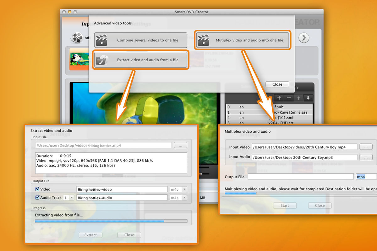 Smart DVD Creator for Mac, a Product Mockup by EffectMatrix (Photo 3 of 6)