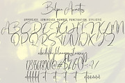 Bolpen Amiretos, a Script Font by pineungtype (Thumbnail 9 of 9)