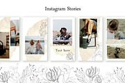 Instagram Post and Stories Template, a Social Media Template by OlgaSerbun (Thumbnail 6 of 7)