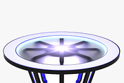 TV Studio News Desk 1, a Furniture 3D Model by akerStudio (Thumbnail 9 of 16)