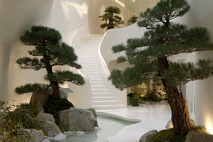Modern minimalist interior design wi, a Photo by Pixeness Studio