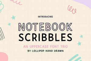 Notebook Scribbles Font