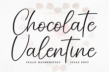 Chocolate Valentine | Script Font