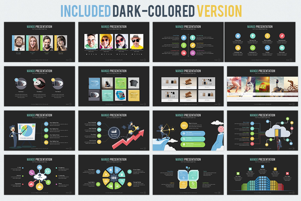 Mango Powerpoint Template, a Presentation Template by ProfessionalSlide (Photo 3 of 4)