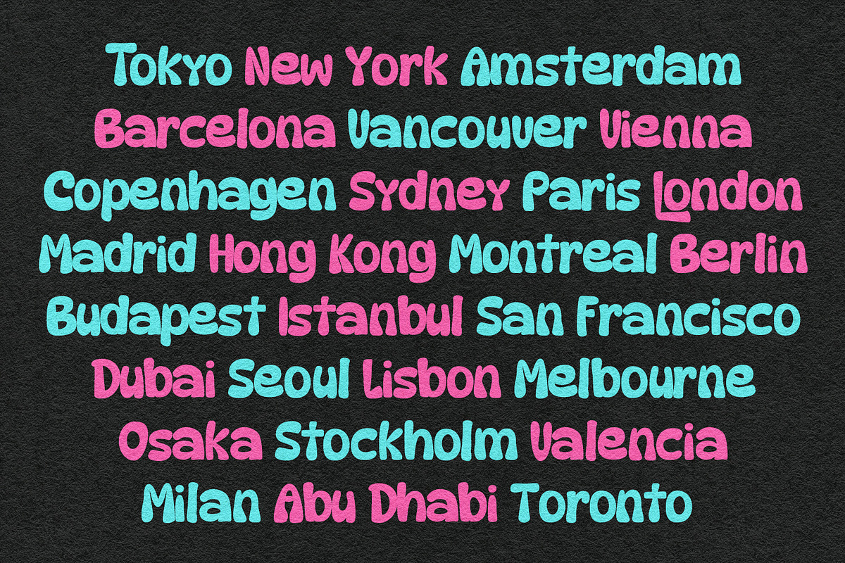 Deslaw Handmade Display Font, a Sans Serif Font by Maulana Creative (Photo 3 of 7)
