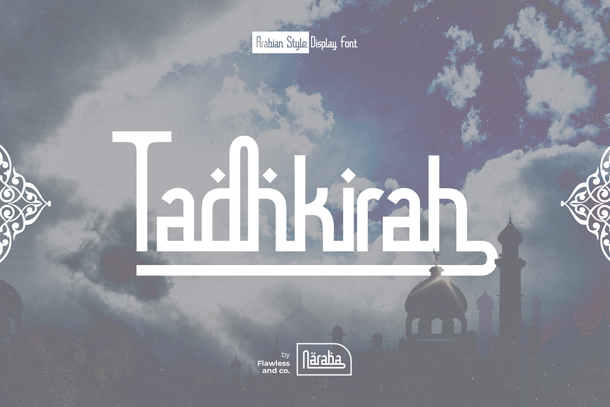 Naraba - Ramadhan Arabic Font,, a Handwritten Font by Flawless And Co (Photo 5 of 10)