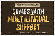 Festine - SVG Font, a Font by Letterhend Studio (Thumbnail 9 of 9)