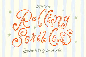 Rolling Scribless Curly Scribble