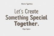 Biorne - Display Rounded Typeface, a Font by Haps Space (Thumbnail 16 of 16)